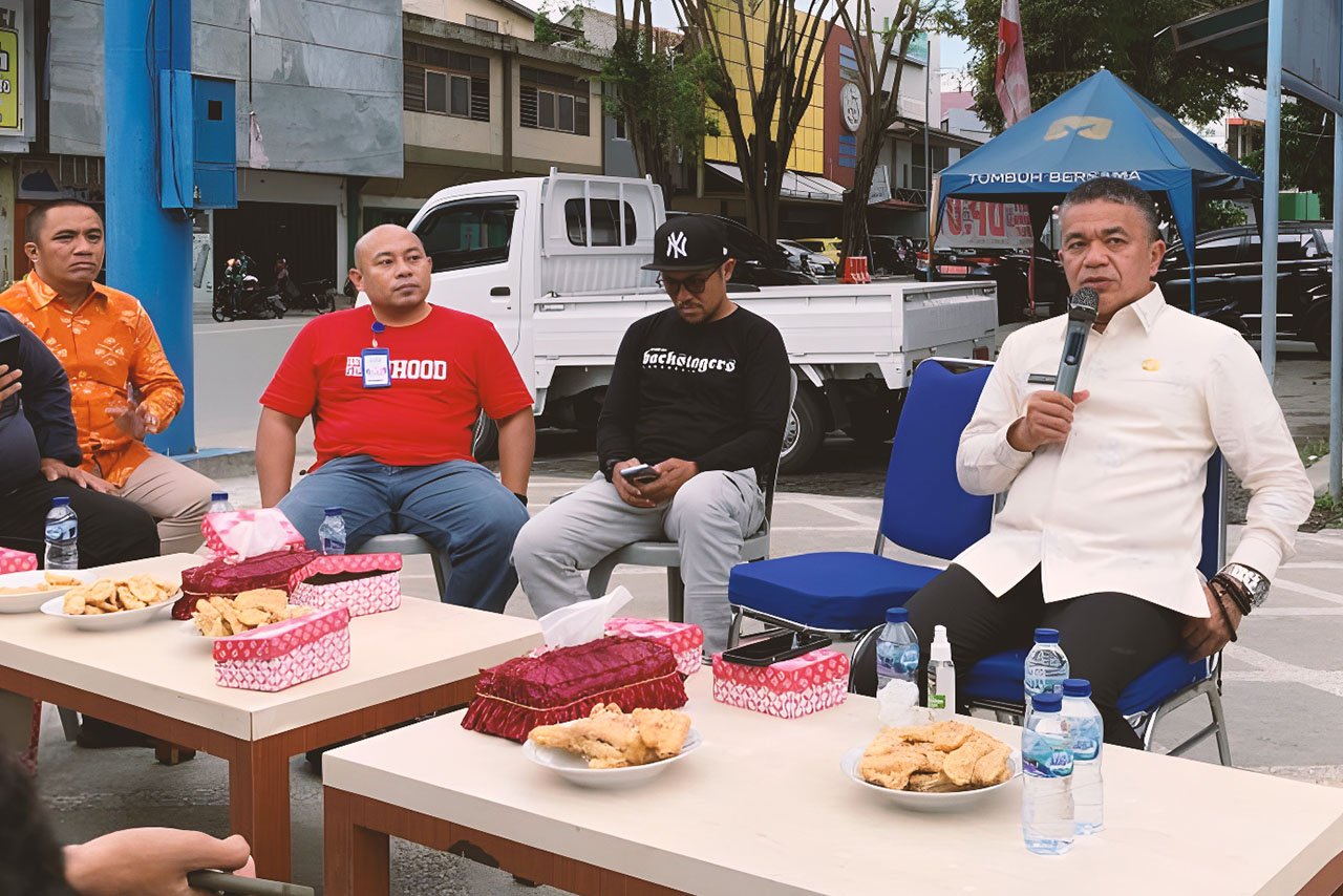 TUTURA.ID - Hadianto Rasyid dan janjinya membangun Gedung Kesenian Palu