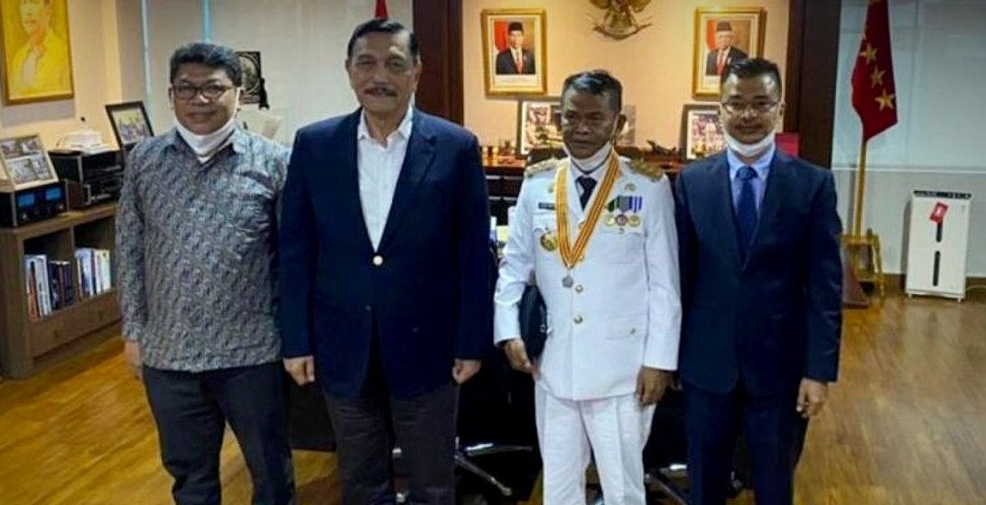 TUTURA.ID - Panjang lobi Luhut Cudy; demi kawasan pangan di Sulteng