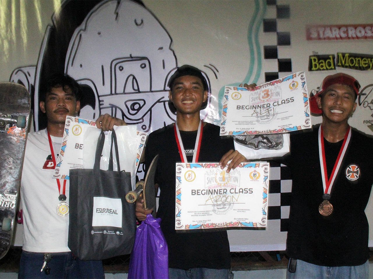 TUTURA.ID - Skate Competition Central Celebes 2023 jadi ajang seleksi Pra-PON